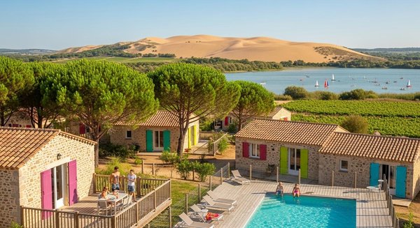 Hébergement vacances Gironde : les meilleures options pour un séjour inoubliable